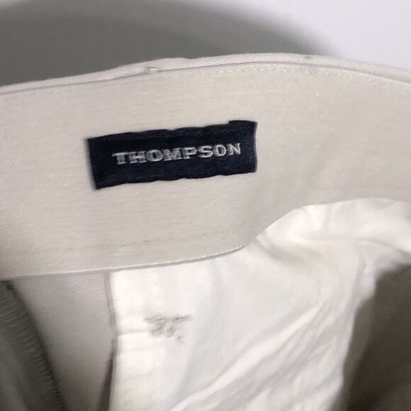 J. Crew Factory Pants Mens 32 30 Beige Thompson Flex Tech Tapered Chino Flat New - Picture 14 of 15